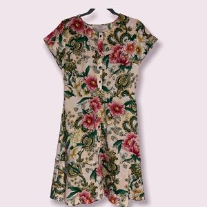 Loft floral dress. Size 4